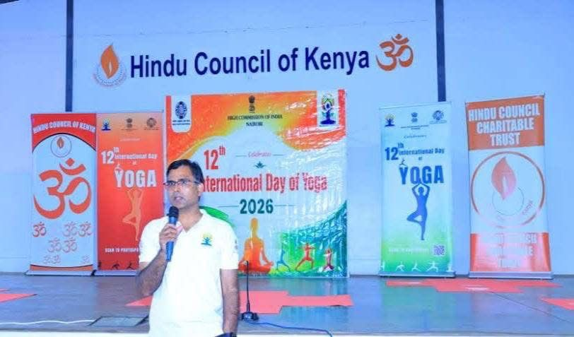 Yoga at Hindu Council of Kenya img - 1
