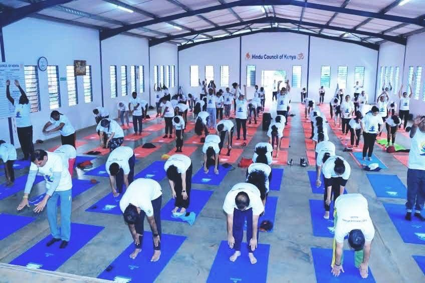 Yoga at Hindu Council of Kenya img - 4