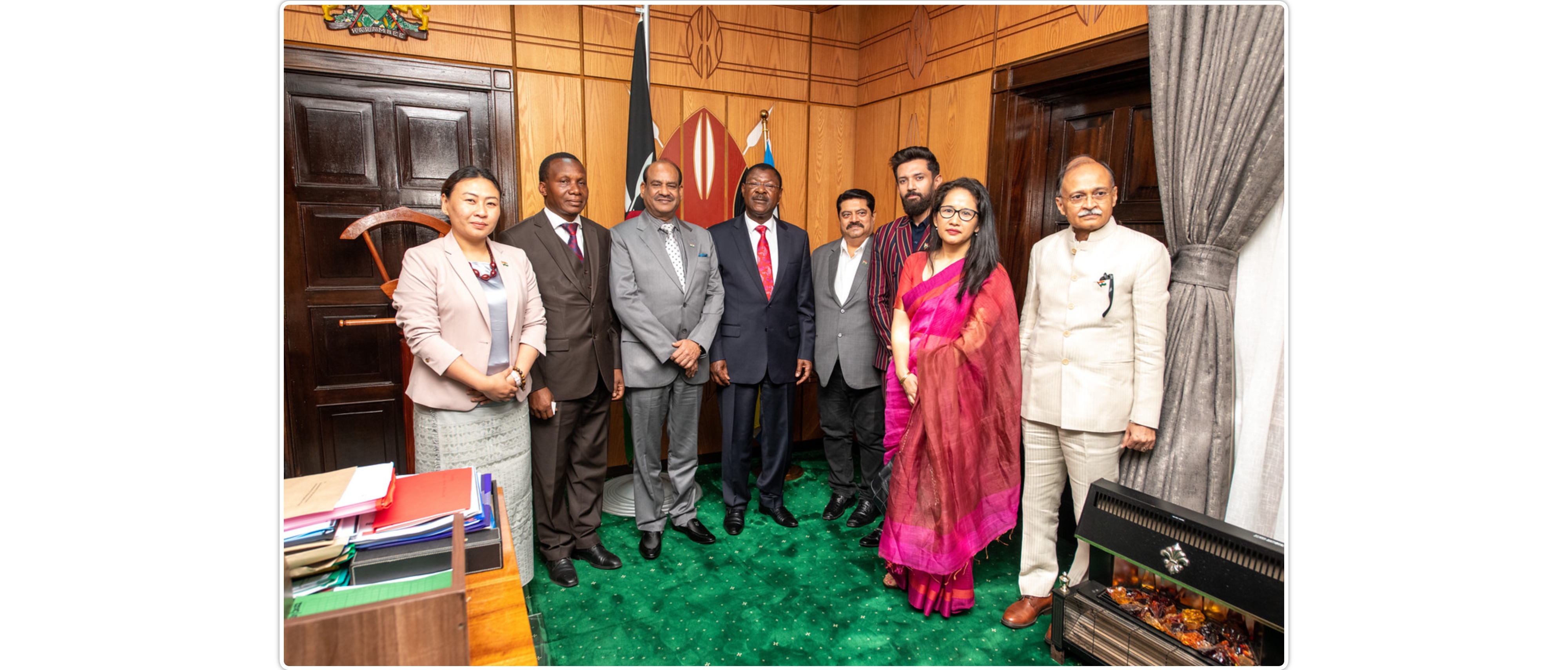  Visit of Parliamentary Delegation led by Shri Om Birla, Hon'ble Speaker of LoK Sabha to Kenya from 16-18 January 2023